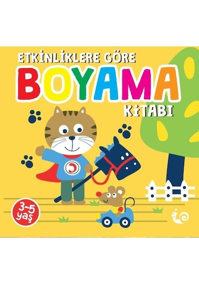 Çikolata Yayınevi Etkinliklere Göre Boyama Kitabı - Sarı