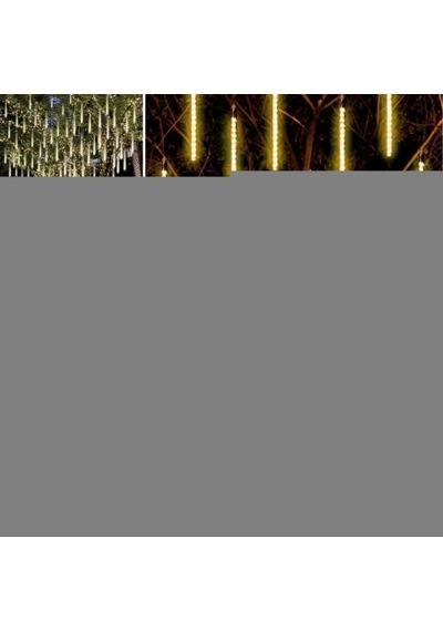 10&amp Apos Lu 45 Cm Plastik Meteor Led Usb 2m Kablo Sarı Renk Ağaç Işığı Renk Değiştiren Asmalı D Diğer