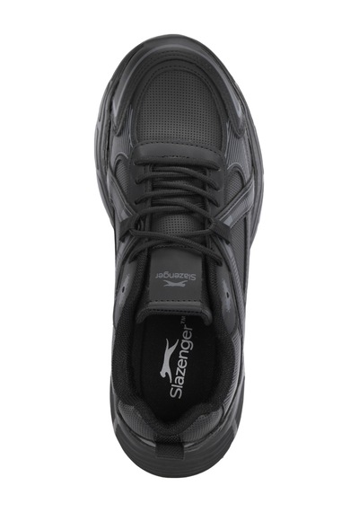 Slazenger Evox Kadın Siyah / Siyah Koşu & Yürüyüş Spor Ayakkabısı Siyah / Siyah
