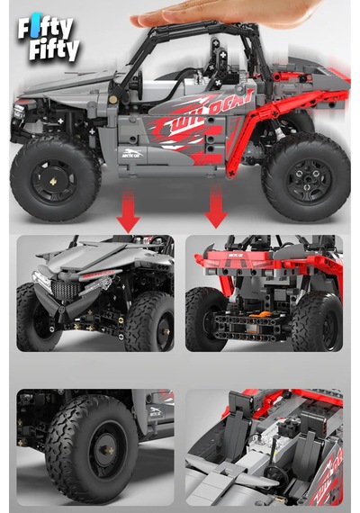 Cada Arctıc Cat Wildcat Xx -c62006w 686 Parça Uzaktan Kumandalı Oyuncak Yapım Seti Cada Arctıc Cat Wildcat Xx -c62006w 686 Parça Uzaktan Kumandalı Oyuncak Yapım Seti