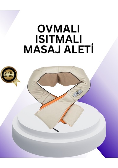 Ovmalı Isıtmalı Boyun Omuz Bel Masaj Aleti Kas Ve Eklem Hassasiyetlarına Etkili