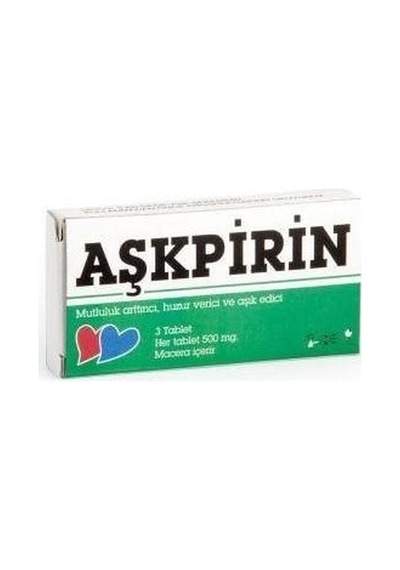 Aşk Pirin Ilaç Kutusu