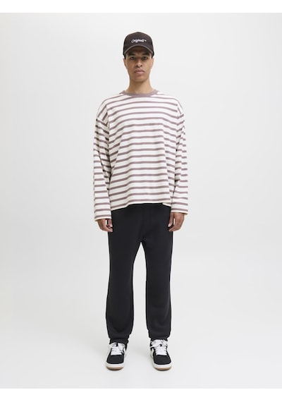 Jack & Jones Jpstkane Bradley Uncuffed Eşofman Altı 12279134 Siyah