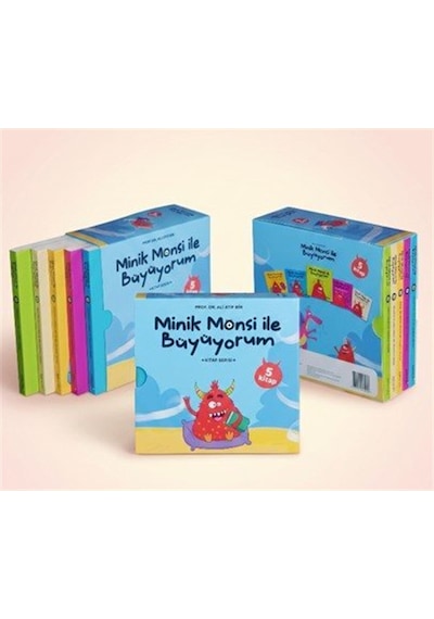 Minik Monsi İle Büyüyorum 5 Kitaplık Kutulu Set / Prof. Dr. ...