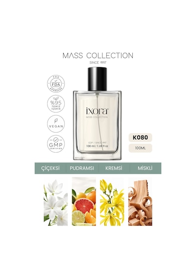 Ixora K080 Apex Kadın Parfüm EDP 100 ML