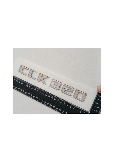 Clk 320 Krom Bagaj Yazısı Logosu Arması 3m 3d Abs