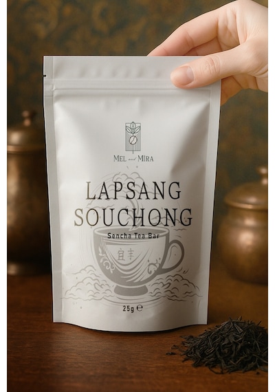 Premium Lapsang Souchong Tea 25g Tütsülü Siyah Çin Çayı Doğal - Katkısız