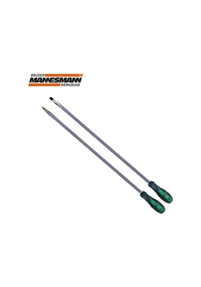 Mannesmann 11250 Uzun Tornavida Seti Düz Ph2 x 450 MM