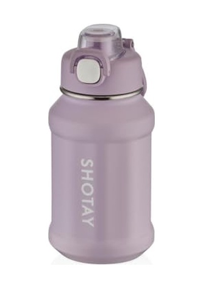 Çelik Termos Matara 720ml Lila Çok Renkli