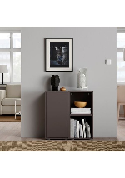 Ikea Eket Dolap Ünitesi, Koyu Gri, 35x35x35 Cm