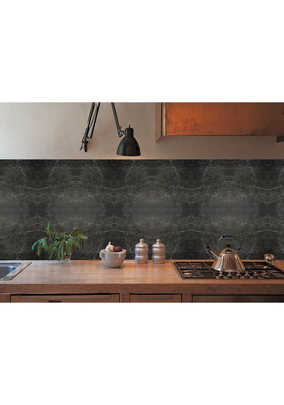 Kendinden Yapışkanlı Mermer Desenli Panel Belgıum Black Desen 82x122 Cm 1 Adet 1 M2