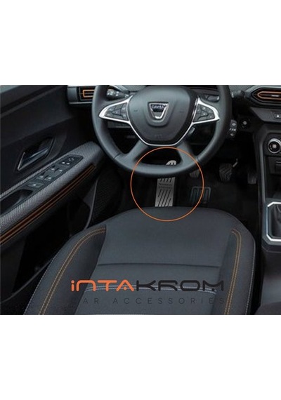 Dacia Sandero Stepway Krom Ayak Dinlendirme Pedalı 2020 ve Üzeri