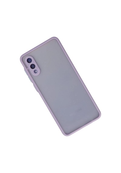 Samsung Uyumlu Galaxy A02 Uyumlu Kılıf Montreal Silikon Kapak - Mor