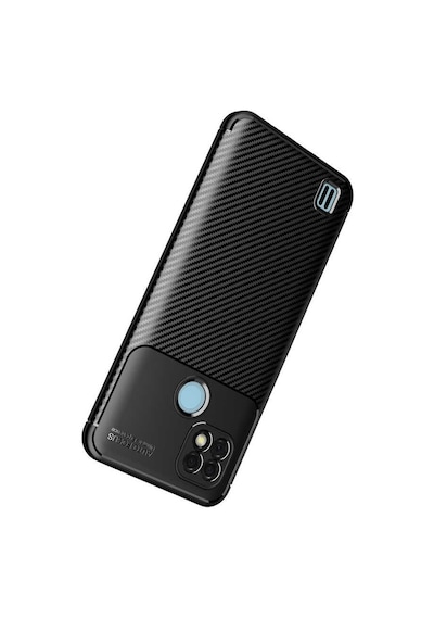 Goocamp Realme C21 Kılıf Negro Silikon Kapak - Siyah Siyah
