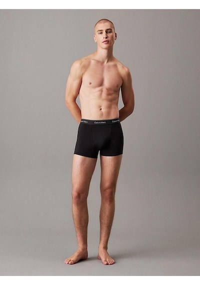 Calvin Klein Erkek Trunk 3pk Boxer-7746 Siyah