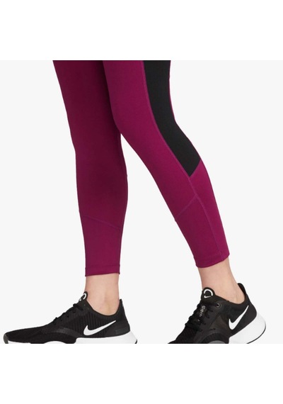 Nike Air Fast Tight Fit 7/8 Running Leggings Dm7487-610 Kadın Spor Tayt Mürdüm