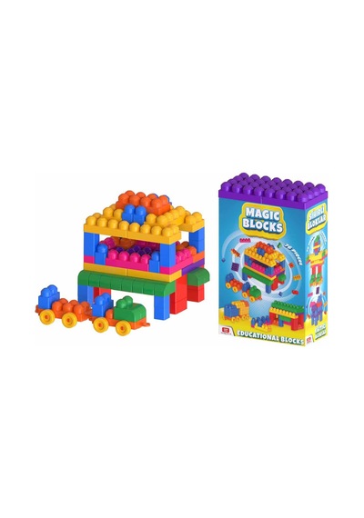Magic Blocks Büyük Eğitici Bloklar 76 Parça