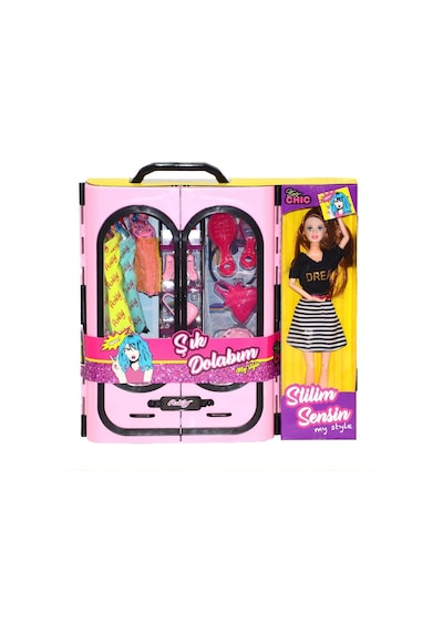 02441 , Anlily Bebek Ve Elbise Dolabı