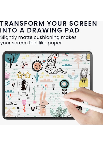 Apple Uyumlu iPad  Pro 13 İnç 2025 M5 Paperlike Kağıt Hissi Ekran Koruyucu Ve Kamera Koruyucu
