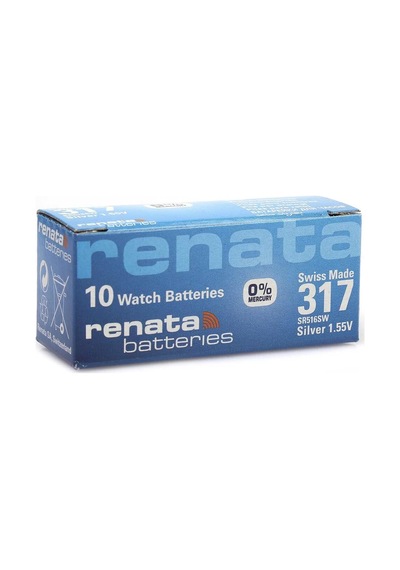 Renata 317 Sr516sw 1.55v Alkalin Saat Pili 10 Adet Evimdeyokyok