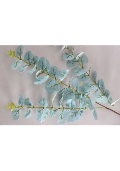 Yapay Islak Okaliptus Dalı 82 Cm Mavi Mavi