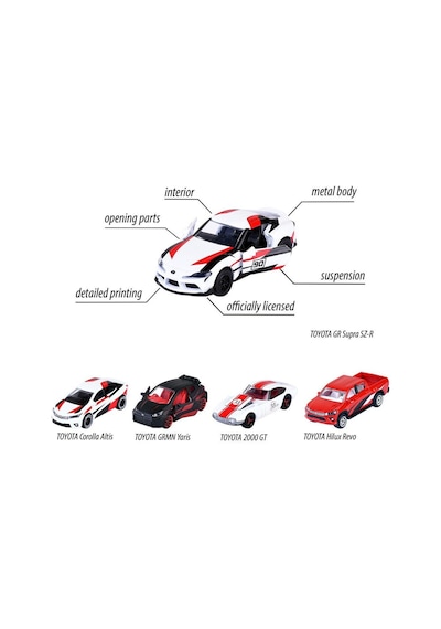 8502105003 Toyota Racing 5 Pieces Giftpack
