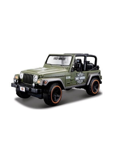 1/27 Jeep Wrangler Rubicon Çok Renkli