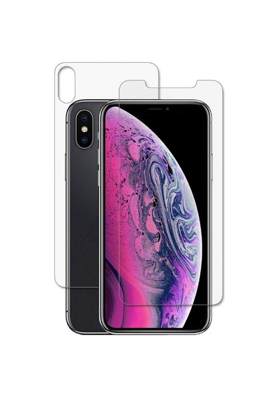 Apple Uyumlu   iPhone Xs Ön Arka Nano Kırılmaz Cam Ekran Koruyucu
