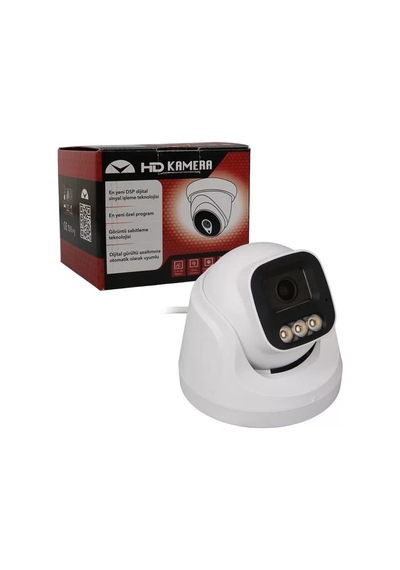 Sh Plato Pl-37711 Ahd Dome Güvenlik Kamera 2mp 3.6mm 3 Warm Led Sesli Renkli Gece Görüş Mikrofonlu Najmaddin