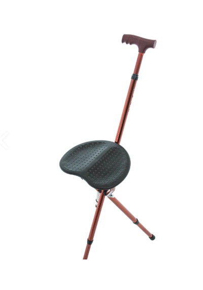Alüminyum Ayarlı Oturaklı Katlanabilir Baston Pr-108