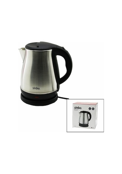 Çelik Kettle Su Isıtıcısı Kablosuz Kullanım 1.8lt 360 Dönebilme Otomatik Kapanma Sk-8028