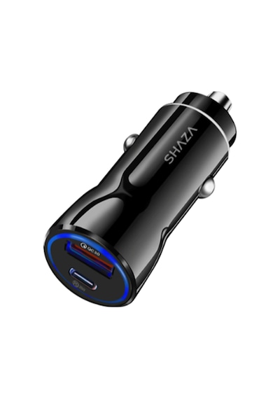 Shaza Sg3001 Pd20w Type-c + Qc3.0 Usb Araç İçi Şarj Adaptörü