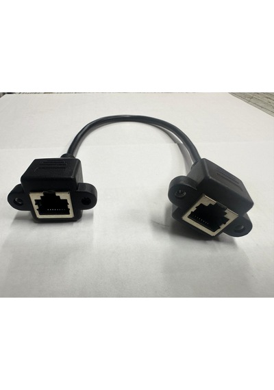 Montaj Tipi Rj45 Birleştirici 30 Cm Dişi Dişi Rj45 Kablo