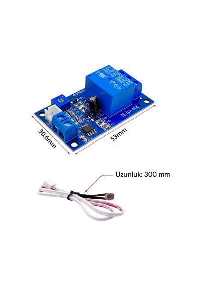 Xh-m131 5v Işık Kontrol Sensör Röle Kartı Otomatik Parlaklık Kontrol