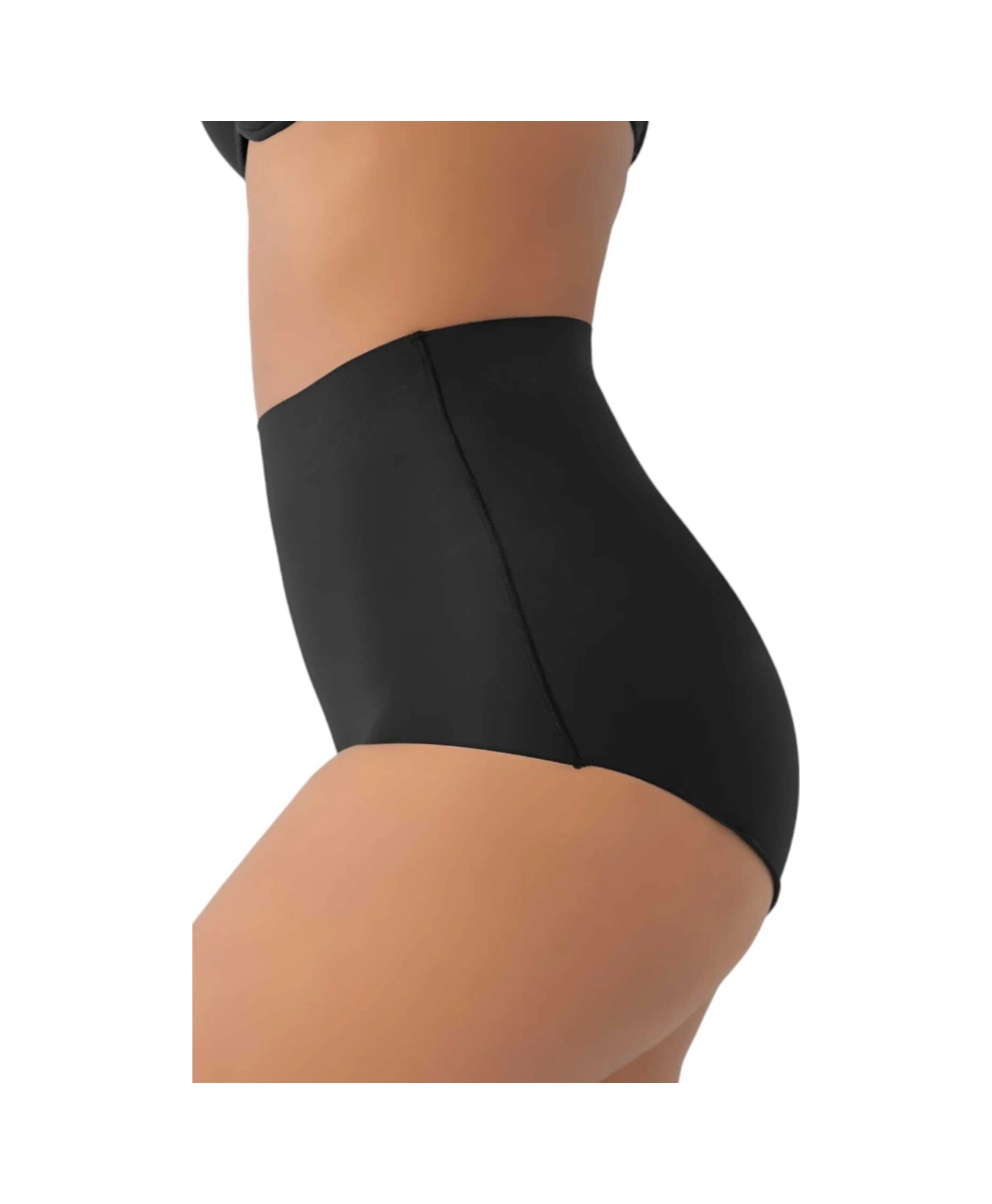 Tezzgelsin Kadın Lazer Kesim Ve Toparlayıcı Slip Külot Korse Siyah