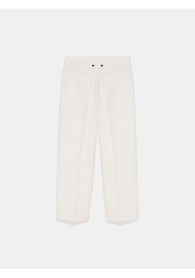 Dilvin 72711 %100 Pamuk Culotte Pantolon-ekru