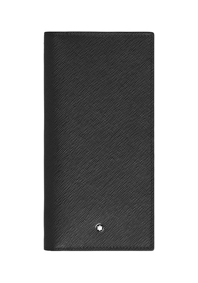Montblanc Sartorial Deri 6 Bölmeli Uzun Cüzdan 223019 Siyah