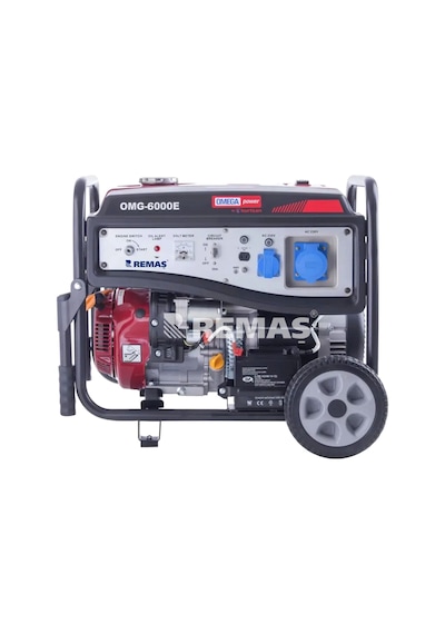 Omega Omg 6000 E Otomatik 6 Kva Monofaze Benzinli Jeneratör