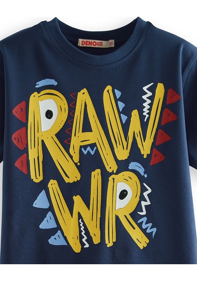 Rawr Erkek Çocuk T-shirt Şort Takım