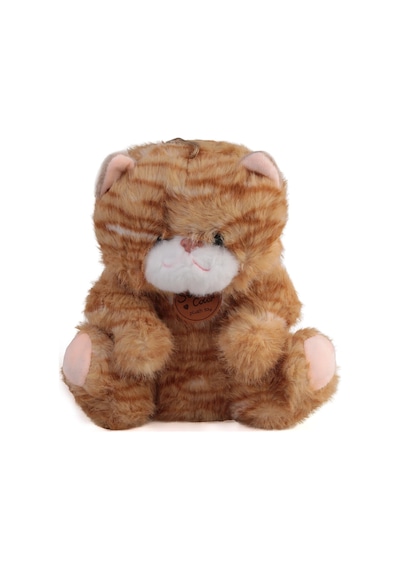 Can Oyuncak Peluş Oyuncak 25 Cm Oturan Kedi - Standart Çok Renkli G7988L03226N1