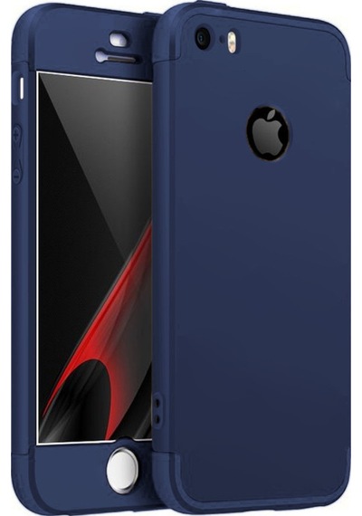 Apple Uyumlu iPhone 5 5S Kilif 3 Parçali 360 Tam Korumali Gkk Kapak 392957653