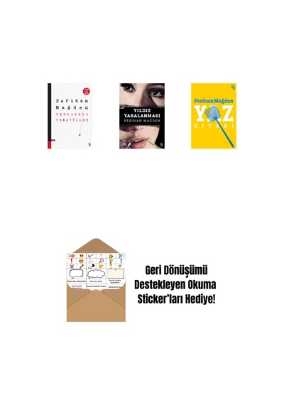 Tehlikeli Temayüller + Yıldız Yaralanması + Yaz Kitabı + Okuma Sticker'ları