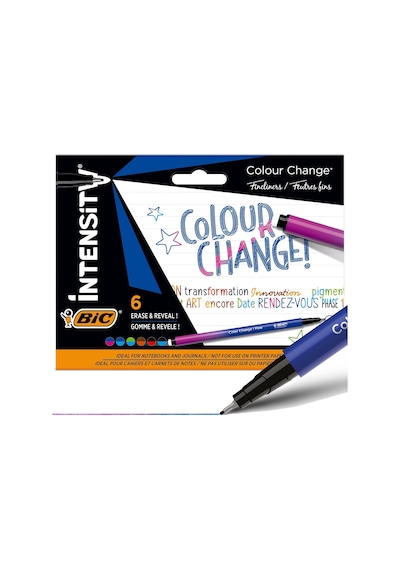 Bic Intensity Colour Change Keçe Uçlu Kalem 6'lı