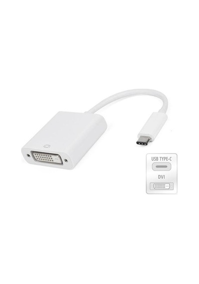 Type C To Dvi 24+5 Çevirici Dönüştürücü Adaptör