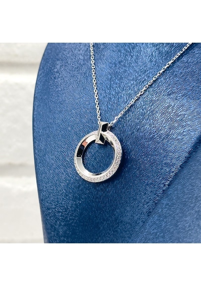 Tiffany Model Özel Üretim Gümüş Kolye Gümüş
