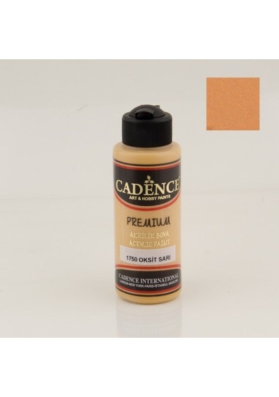 Cadence Akrilik Boya 120 Ml. 1750 Oksit Sarı