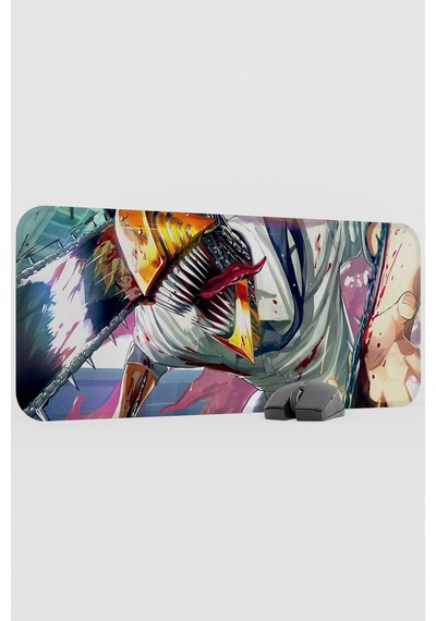 Chainsaw Man Anime V2 - 70x30 Xl Gaming Kauçuk Kaymaz Taban Mouse Pad Fare Altlığı
