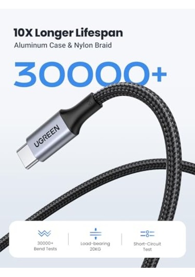 Usb C - Usb C Kablosu, İphone 16/16 Plus/16 Pro/16 Pro Max/15, Macbook Pro, İpad Pro, Dell Xps, Samsung Galaxy S24/s23/s Diğer