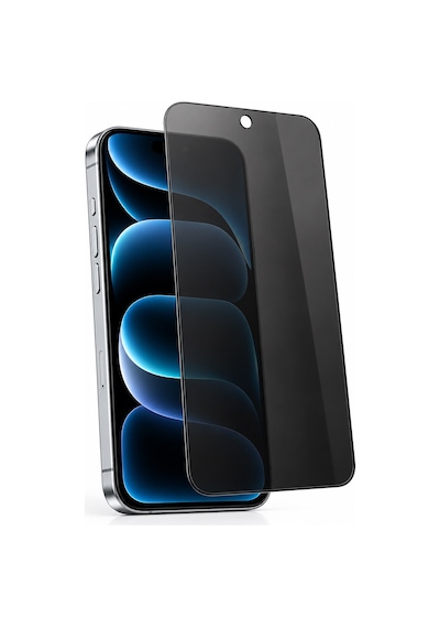 Spolo İphone 17 Hayalet Ekran Koruyucu 500cc Full Hd Large Arc Gizlilik Camı Darbe Ve Çizilme Koruyucu