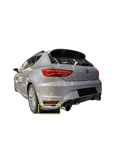 Seat Leon Mk3 Aero Tampon Sağ - Sol Flapları Plastik Boyasız